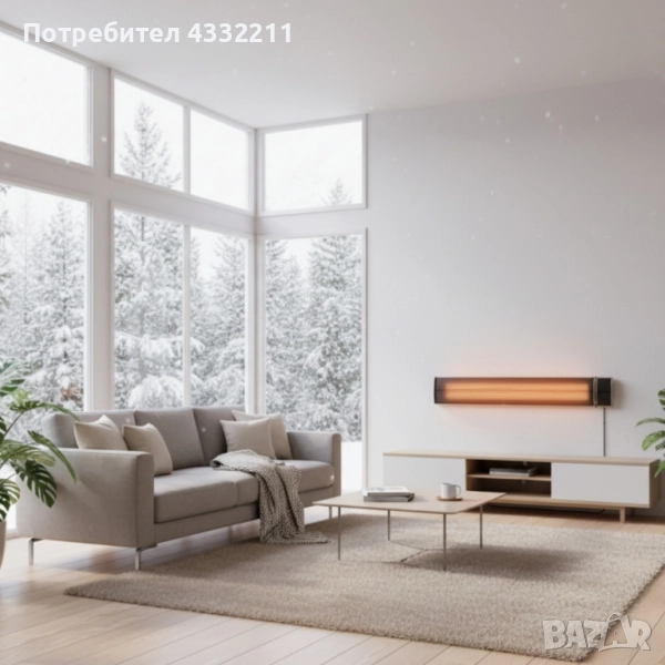 Отоплител Cityline Heatbar – комфорт у дома и навън, снимка 1