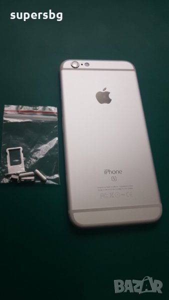 Капак батерия за Apple iPhone 6S +сим слот подарък., снимка 1