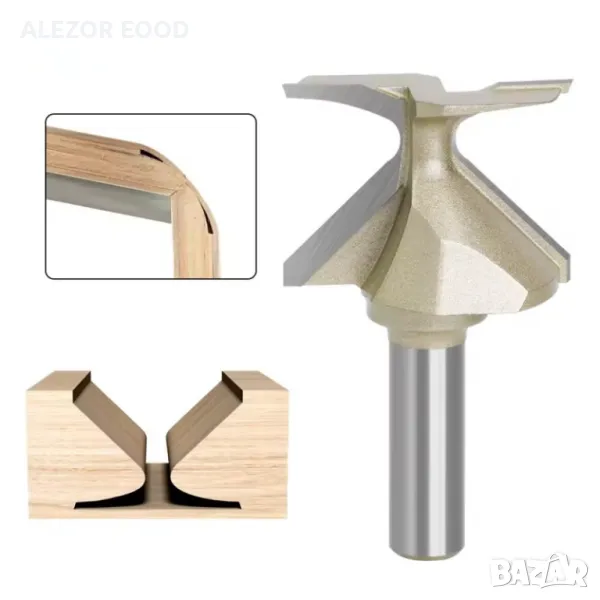 Фрезер за направа канал за сглобка с огъване R18, 4008, снимка 1