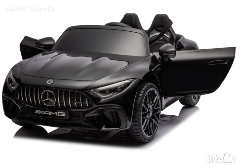 Акумулаторен джип Mercedes SL63 4X4 24V ,MP4 плейър, с меки гуми, снимка 1