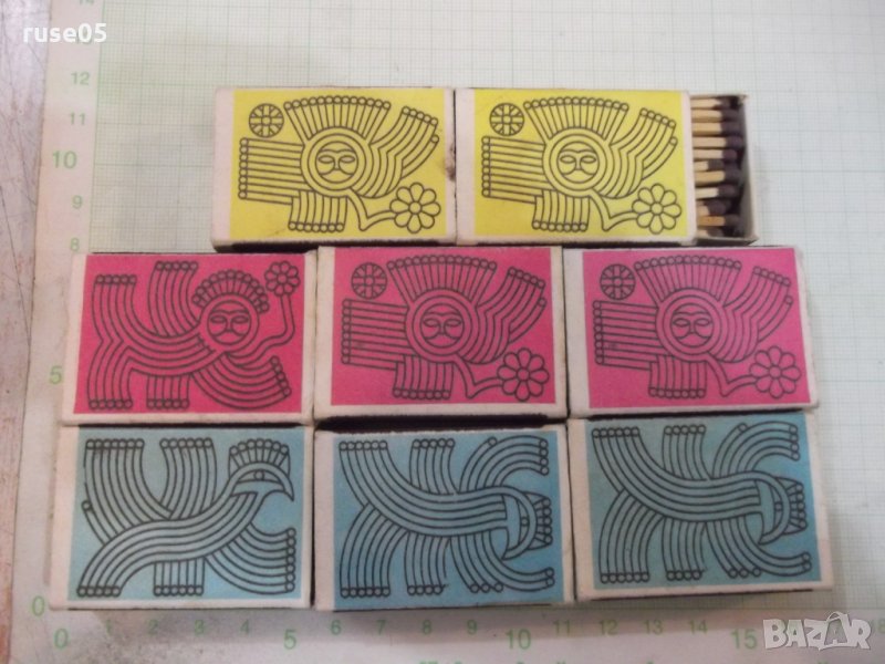 Лот от 8 бр. български кибрита - 2, снимка 1