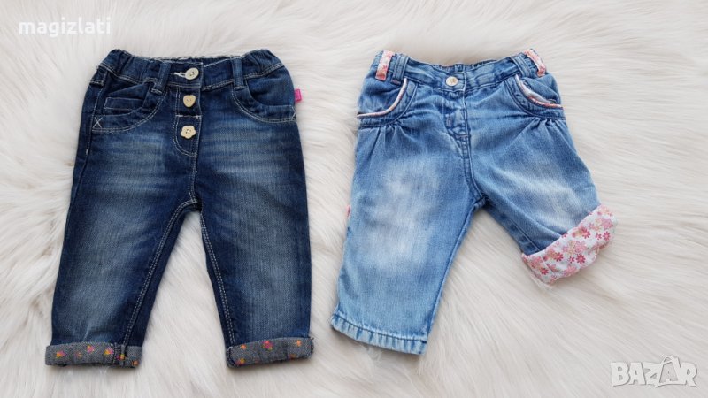 Дънки за бебе 6 месеца, снимка 1