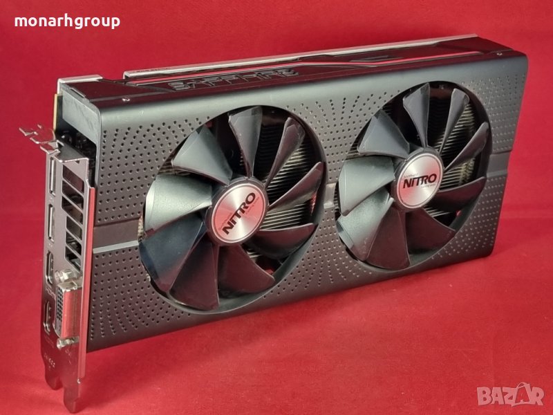 Видео карта Sapphire Nitro+ Radeon RX 480 8G GDDR5 OC, снимка 1