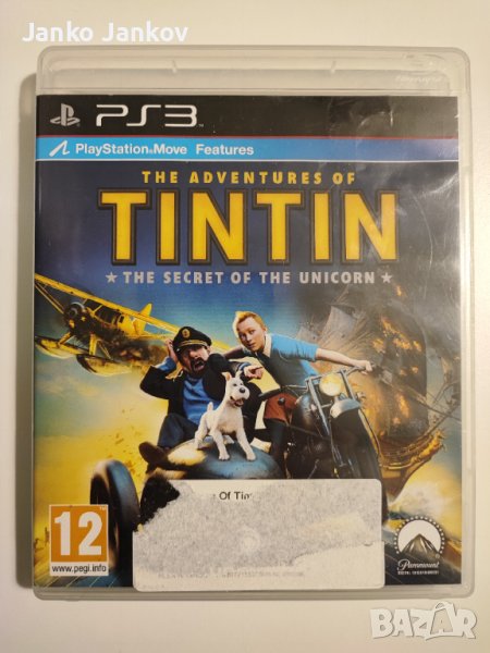 The Adventures of Tin Tin 25лв.Детска игра игра за Ps3 игра за Playstation 3 (само диск), снимка 1