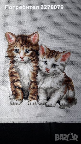 Ръчен гоблен - КОТЕТА , снимка 1