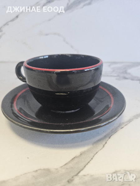 Комплект керамични чаши за кафе, снимка 1