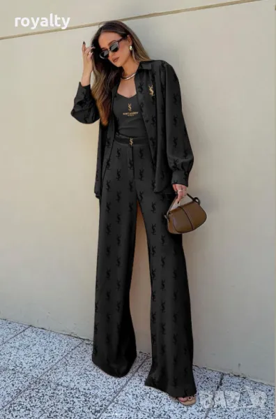 Yves Saint Laurent дамски комплекти от три части с колан🌸 , снимка 1