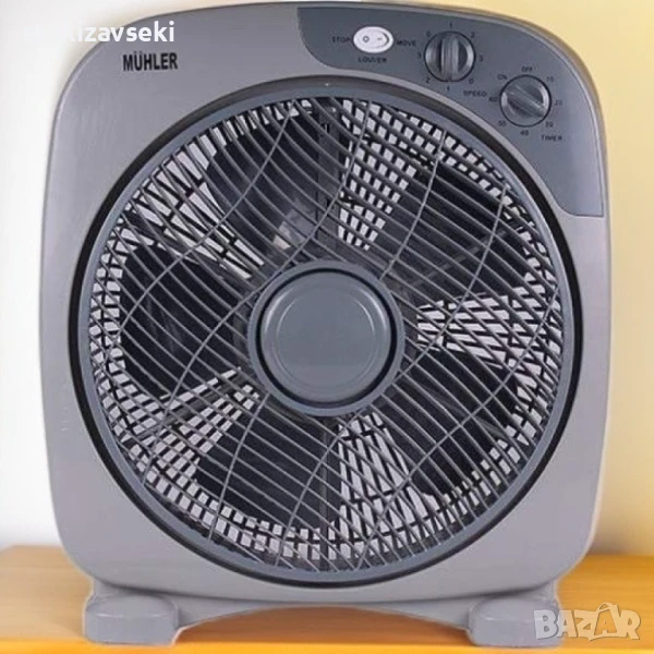 Вентилатор 12"Muhler SMX-1240, подов, бокс, снимка 1