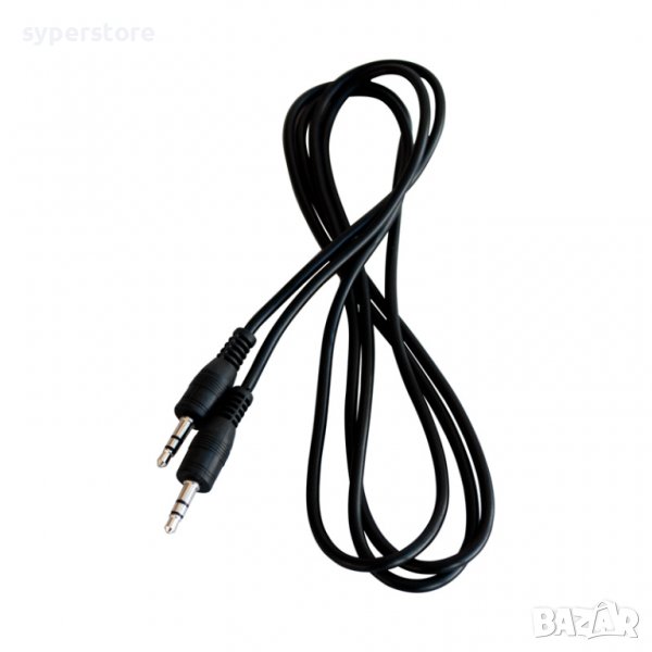 Кабел стерео жак мъжко - стерео жак мъжко Digital One SP00718 -30см, ст. жак М - ст. жак М, снимка 1