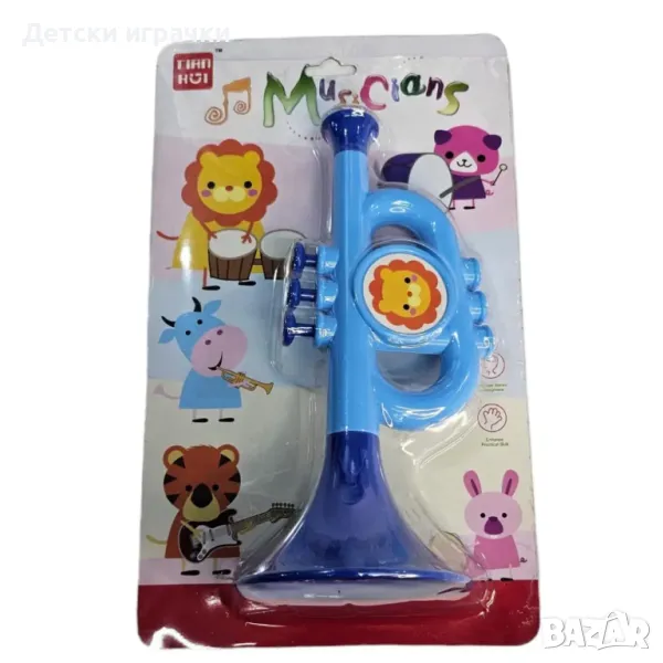 Детски тромпет, музикална играчка , снимка 1