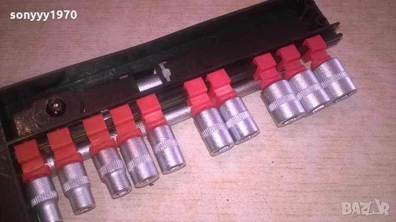 chrom-vanadium-ГЕДОРЕ-тресчотка комплект, снимка 1