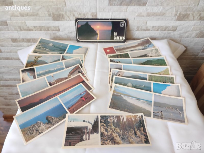 Колекция стари руски картички от соц-а - 78 броя, снимка 1