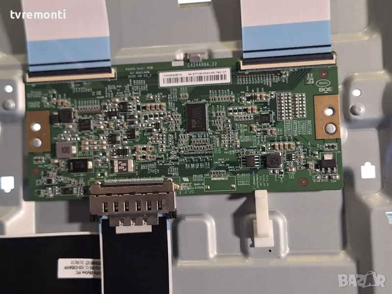 T-Con Board 43UHD Dual RGB 47-6021448  HV430QUBF1K Sony KD-43X81J for 43inc DISPLAY YSBM043CNO13, снимка 1