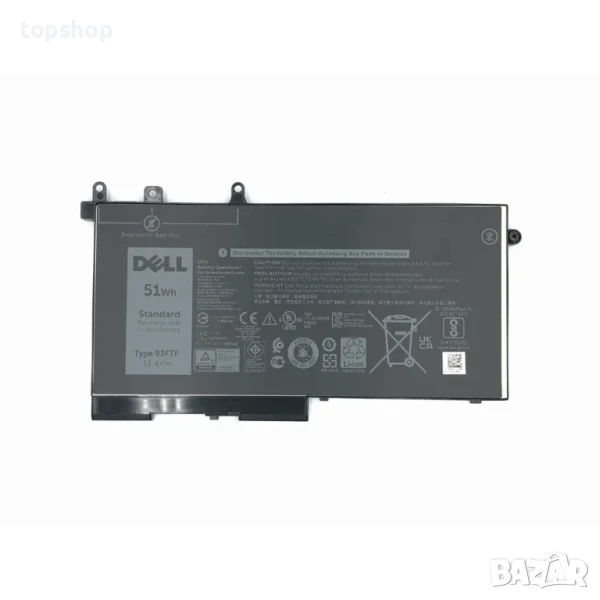 Батерия Dell 93FTF 51Wh Latitude 5480 5490 3 клетки, снимка 1