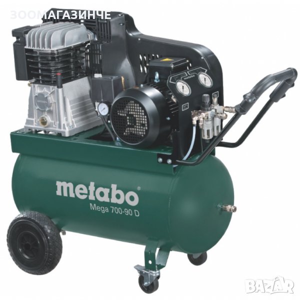 Компресор Metabo MEGA MEGA 700-90 D 400 V / 11 bar / трифазен, снимка 1