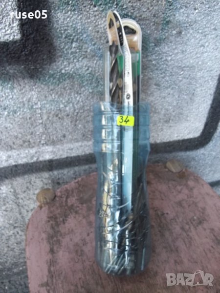 Лот от 34 бр. свредла за дърво, снимка 1