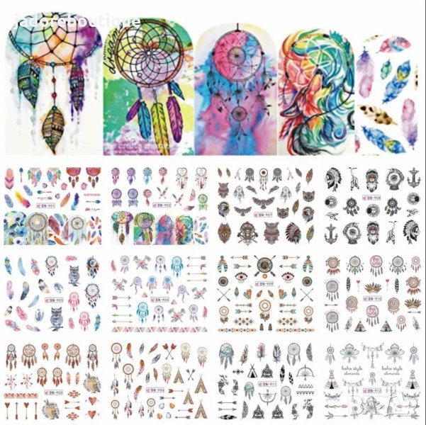 Ваденки за маникюр капан за сънища BN901 - 912, снимка 1