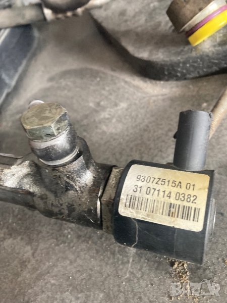 Mercedes delphi 2.2 cdi OM646 w211 w204 горивна рейка с клапан налягане дебит гориво, снимка 1