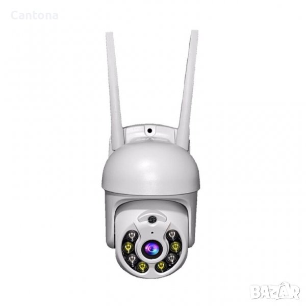WiFi безжична IP камера с нощно виждане, 360°, 5 Mpx, Full HD, Wi Fi, SD слот, снимка 1