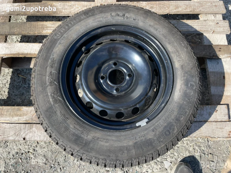 14 джанта 4х100 Renault Clio Logan Scenic 6J et43 Continental 185/70/14, снимка 1