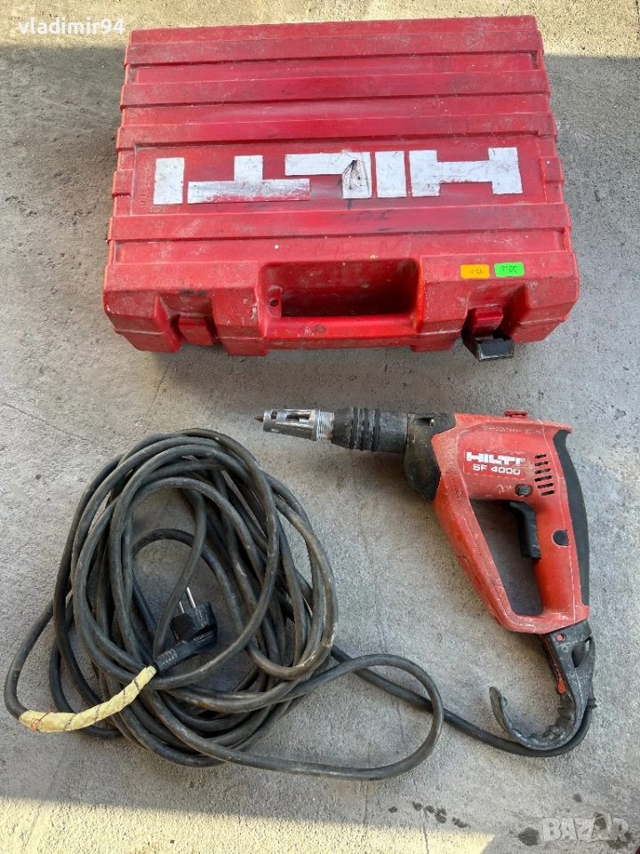 hilti sf 4000 винтоверт за гипсокартон, снимка 1