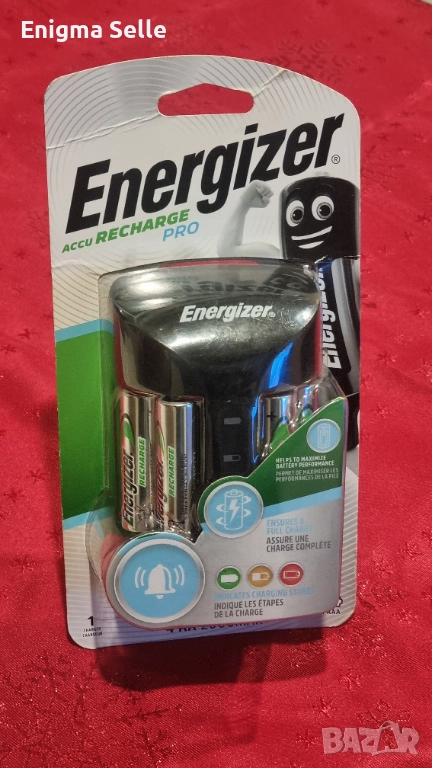 Energizer - Зарядно за батерии NiMH 7W/4xAA/AAA 2000mAh 230V, снимка 1