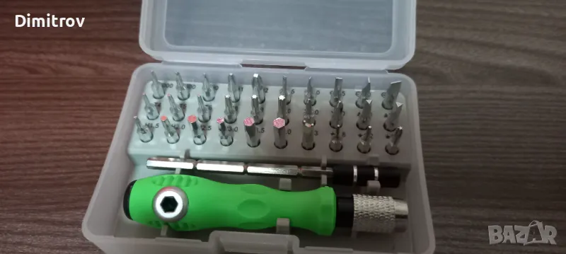  Отвертка с мини магнитни битове 32 в 1, снимка 1