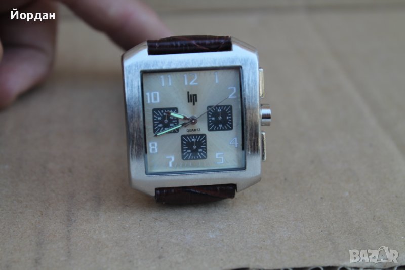 Френски часовник ЛИП Хронограф , снимка 1