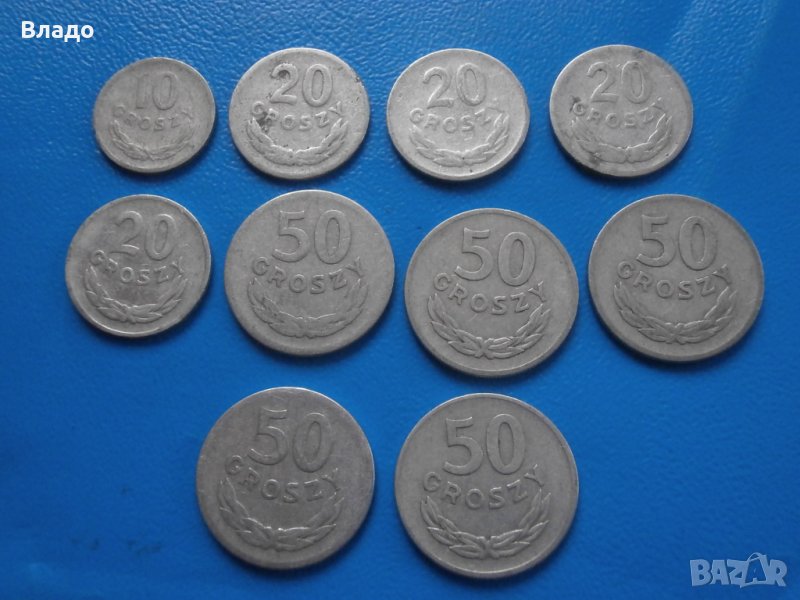 Лот стари полски монети 1949 , снимка 1