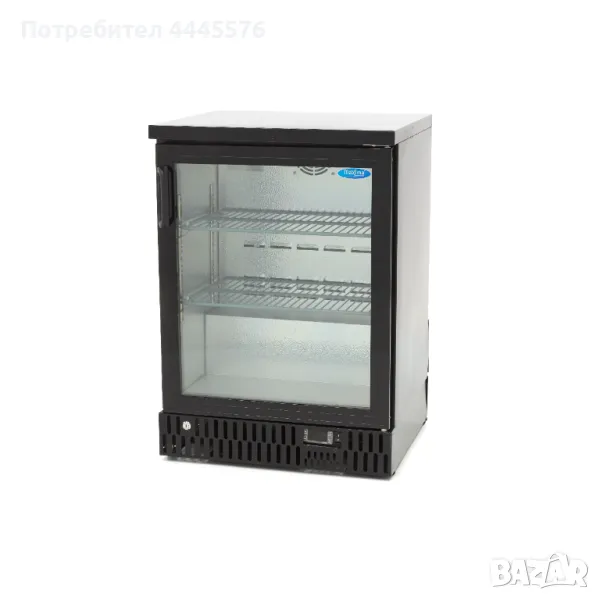 Витрина със стъклена врата – 142 литра | Професионална, икономична и стилна, снимка 1