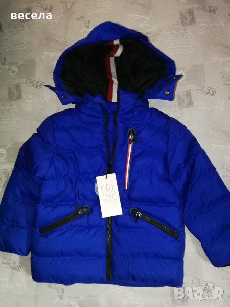 Сини якета за момчета 3,4,5,6,7,8,9,10 години, снимка 1