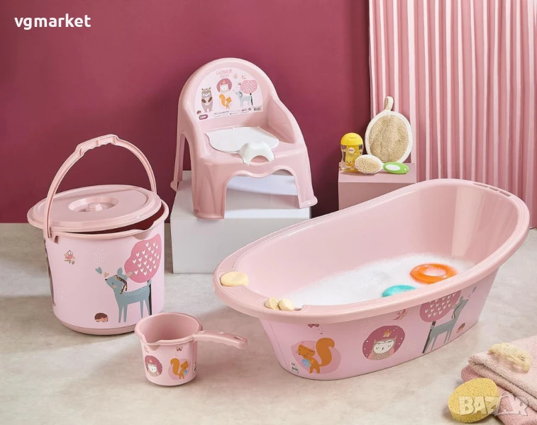 Бебешки комплект за баня, снимка 1