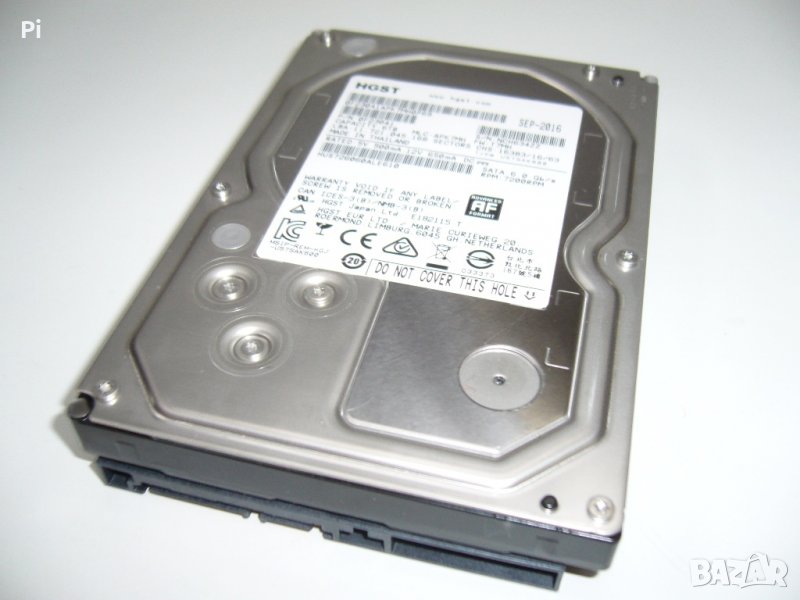 Твърд диск Hitachi 6tb Ultrastar - enterprise-class, дефектен, снимка 1