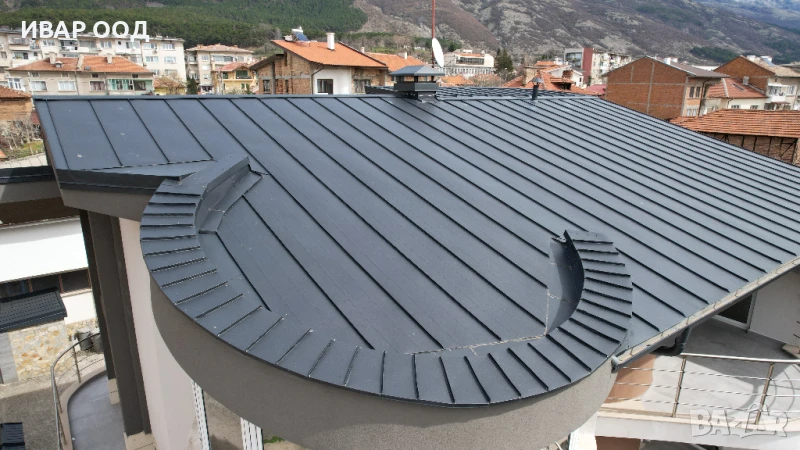 Покривна Ламарина - профил Клик Панел и Двоен фалц, снимка 1