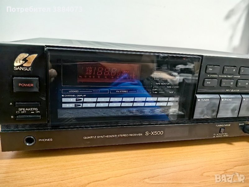 Усилвател , стерео Ресивър Sansui S-x500, снимка 1