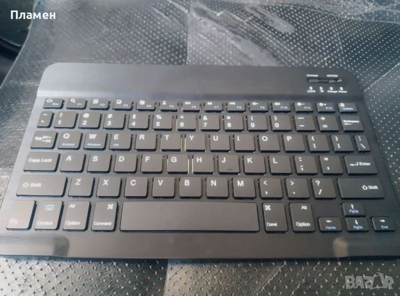 Безжична презареждаема Bluetooth клавиатура 25х15, за лап топ, таблет, телевизор, снимка 1