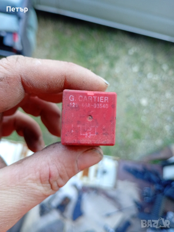Реле G. CARTIER 12V 60A-03540, снимка 1