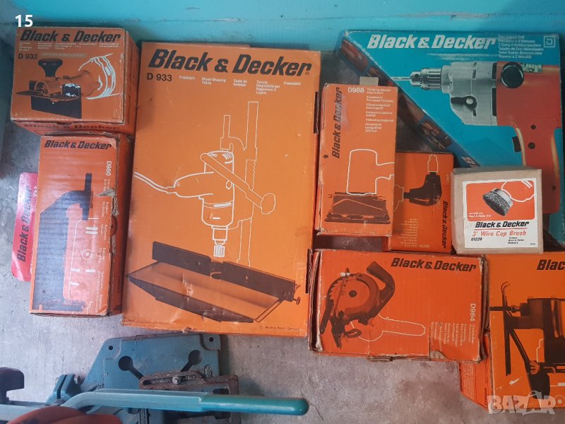Комплект Black & Decker + Meister Craft 450W 13мм. MSB450, снимка 1