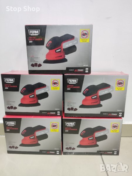 Ferm шлайф машина на батерия , снимка 1