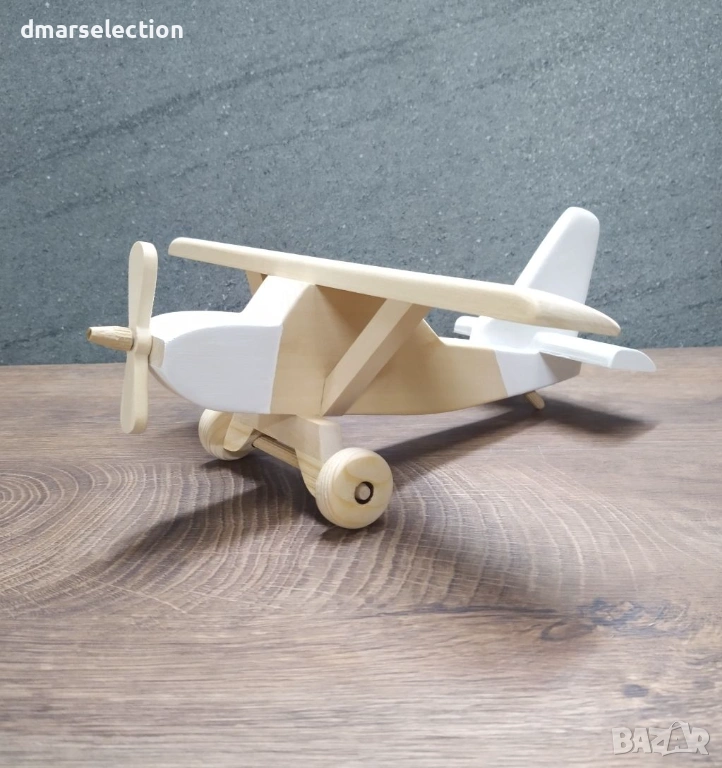 Декоративен дървен самолет DMAR 65N4, снимка 1