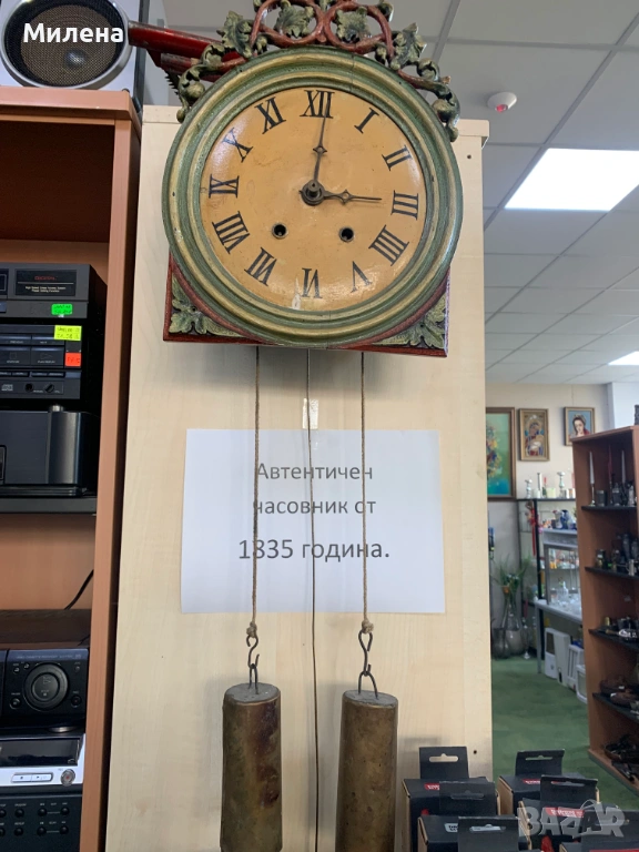 Античен часовник 1835 година, снимка 1