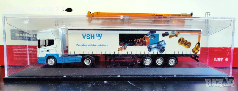 Модел Scania 1/87 WSI дисплей кейс, снимка 1