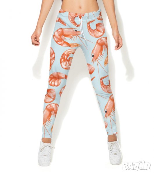 Ватирано дамско спортно долнище в светлосиньо Colour pleasure - XL, снимка 1