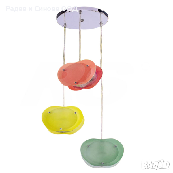 Полилей RS 91528 CR-3H MIX 3XE27 (313089), снимка 1