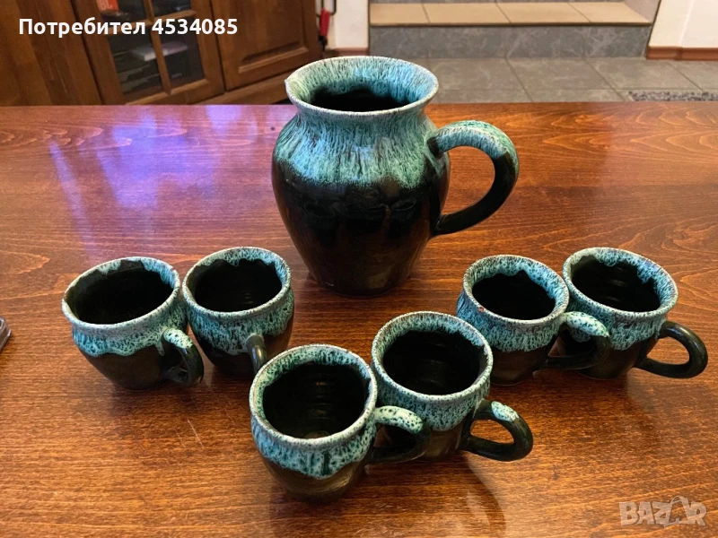 Комплект керамичен сервиз, снимка 1