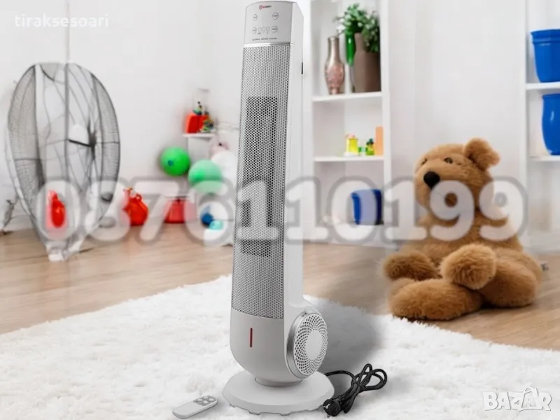 ГАРАНЦИЯ 2200W Вентилаторна печка с керамичен нагревател FORCEKRAFT, снимка 1