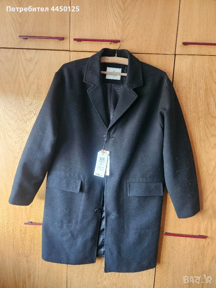 Вълнено палто Jack & Jones, снимка 1