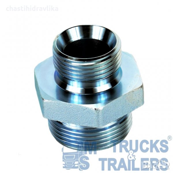 Нипел HYVA 1/2” - 3/8” MM3812, снимка 1