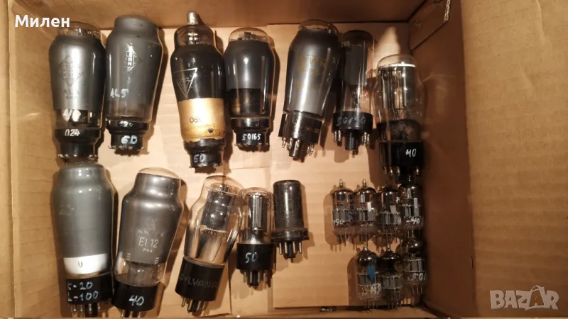 радиолампи на 40-70% емисия, снимка 1