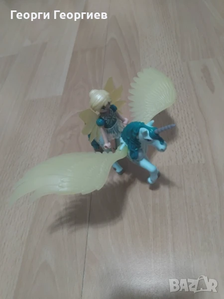 Playmobil, 4 комплекта Еднорог, Кон, Драконче, щъркели и Феи, снимка 1